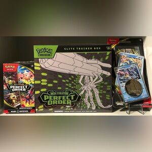 Pokémon TCG Mega Evolution Perfect Order: ETB / Booster Bundle / Single Blister